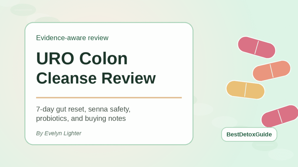 URO Colon Cleanse review by Evelyn Lighter for BestDetoxGuide